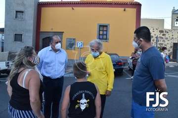 Lomo Magullo inició este sábado los cultos en honor de la Virgen de Las Nieves (Foto Francisco Javier Santana/TA)